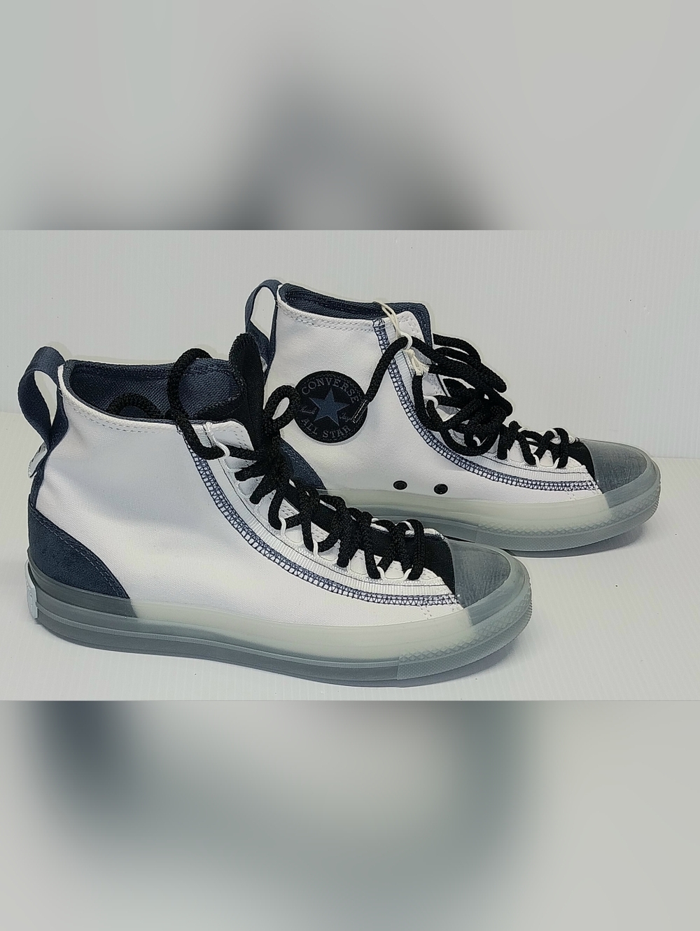 Converse Chuck Taylor All Star New CX EXP2 White/Black/Dark Waters Sz 8 M 10 W
